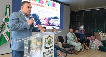 Prefeito Mabel lança Campanha do Agasalho Goiânia 2025